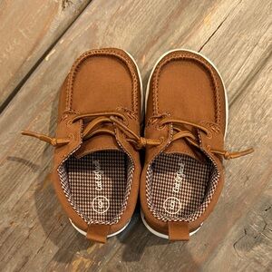 Cat and Jack Tan Moccasin Kids Shoes